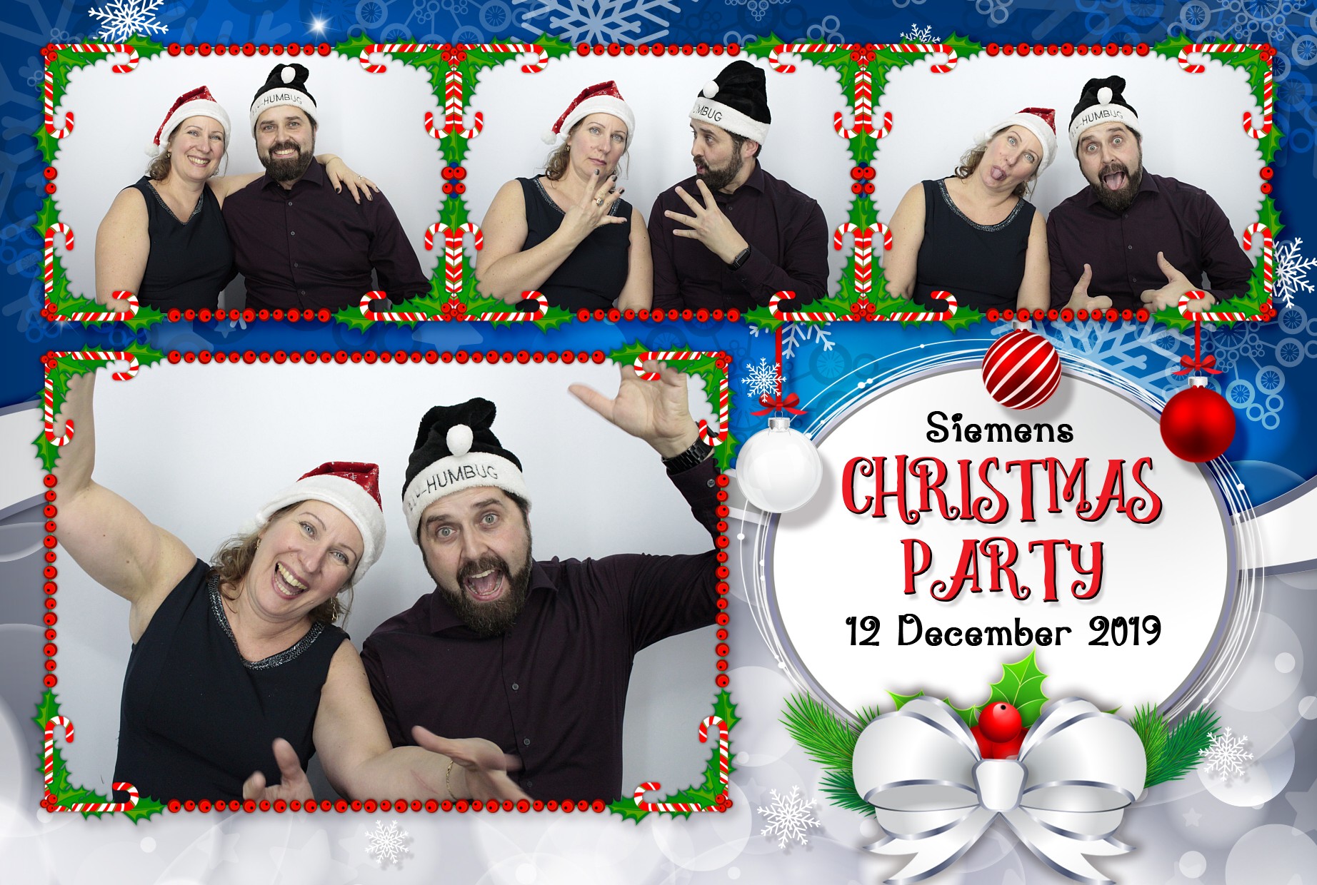 Siemens Christmas Party | View more photos from the event at gallery.myphotoboothexperience.co.uk/u/MyPhotoBoothExperienceLtd/Siemens-Christmas-Party-0